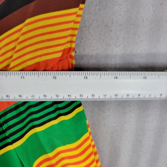 Plenty by Tracy Reese Silk Sundress Size 2 Rainbow Striped Strapless Colorful - Picture 7 of 13